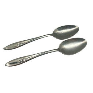Gorham Stegorcraft Roselle Stainless Steel Tablespoons Soup 7" Flatware